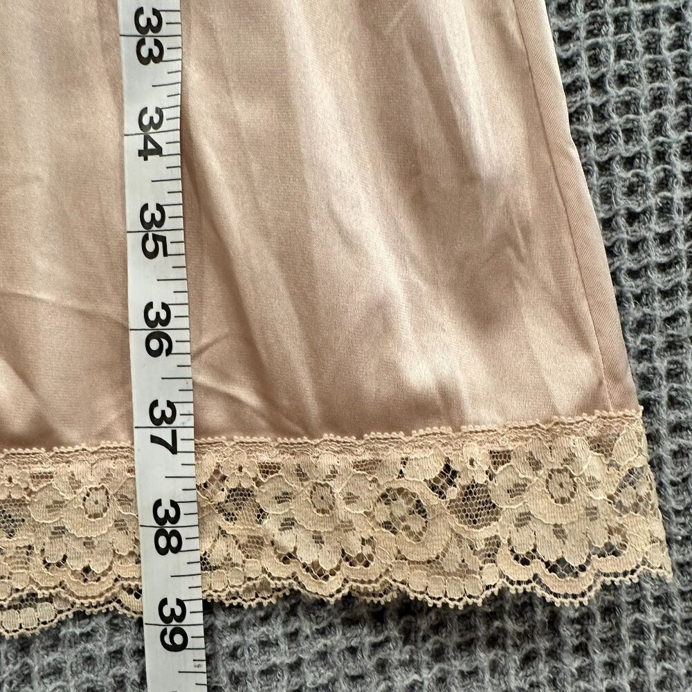 ✨ NWT Vintage Vassarette "Underneath-It-All" Lace Slip ✨ 32F / 32DDD / S - Picture 9 of 14